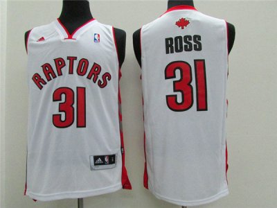 Maillot De Basket Toronto Raptors Terrence Ross 31 Tissus Sportif Fans Edition Blanc
